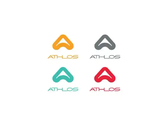 Versiones de logotipo en colores del branding.