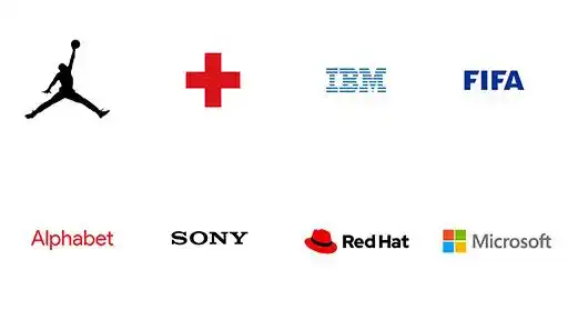 Logotipos en colores corporativos sobre fondo blanco
